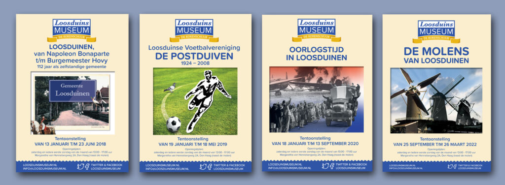 Tentoonstellingsposters 2018 t/m 2022